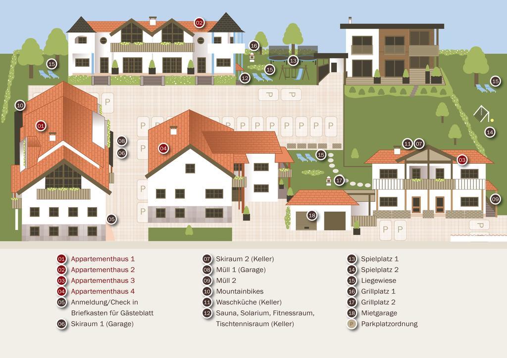 Ferienanlage Hechenbergerhof Bichlbach Værelse billede